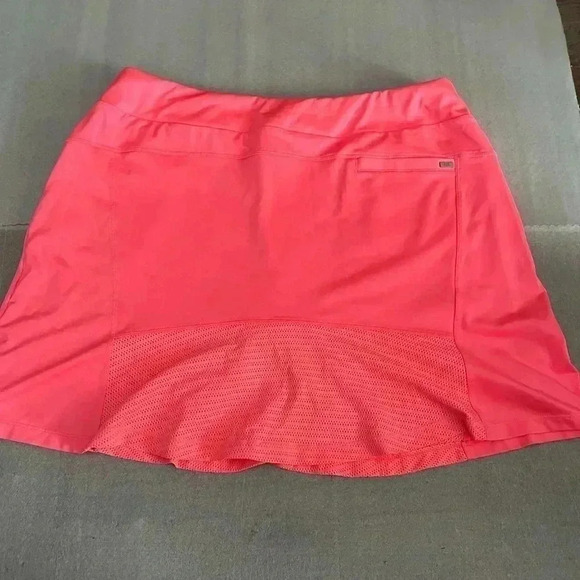 [L]Tail Pink Red Athletic/ Golf Pull On  Skort - Picture 8 of 10